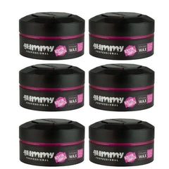 Gummy Styling Wax Gloss Extra Hold 6x150ml