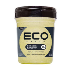 Eco Style Black Castor & Flaxseed Oil Styling Gel 32oz