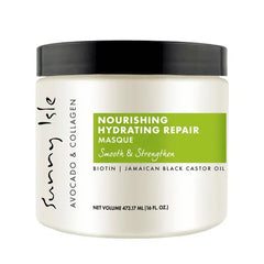 Sunny Isle Avocado & Collagen Nourishing Hydrating Repair Masque 473ml