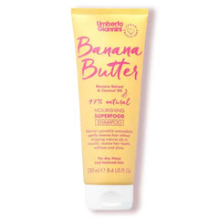 Umberto Giannini Banana Butter Nourishing Superfood Shampoo 250ml