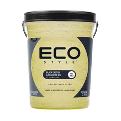 Eco Style Black Castor & Flaxseed Oil Styling Gel 80oz