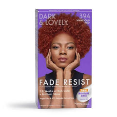 Dark & Lovely Fade Resist Hair Color - 394 Vivacious Red