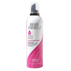 EBIN Braid Formula Setting Mousse Almond 254ml