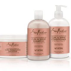 Shea Moisture Coconut & Hibiscus Curl & Shine Trio