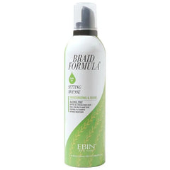 EBIN Braid Formula Setting Mousse Olive 254ml