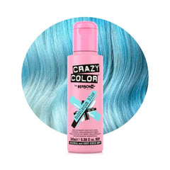 Crazy Color Semi-Permanent Hair Color 63 Bubblegum Blue 100ml