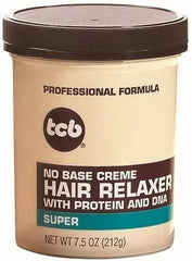 TCB - No Base Creme Hair Relaxer (Super) 7.5oz