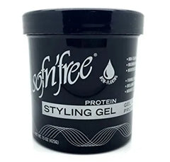 SofN'Free - Protein Styling Non-Flaking Gel Black 15oz