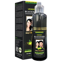 Veinira Natural Hair Colour Shampoo Black 200ml