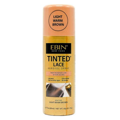 EBIN Tinted Lace Aerosol Spray Light Warm Brown 80ml