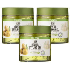 Style Icon Olive Oil Styling Gel 3x 525ml