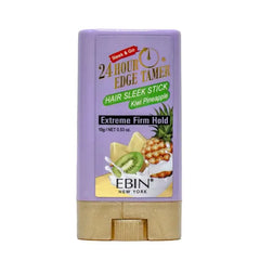 EBIN 24 Hour Edge Tamer Sleek Hair Wax Stick Kiwi Pineapple 15g