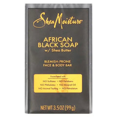 Shea Moisture African Black Face Bar Soap 99g