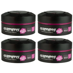 Gummy Styling Wax Gloss Extra Hold 4x150ml