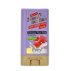 EBIN 24 Hour Edge Tamer Sleek Hair Wax Stick Peaches 15g