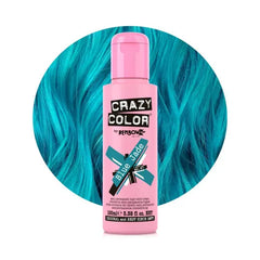 Crazy Color Semi-Permanent Hair Color 67 Blue Jade 100ml