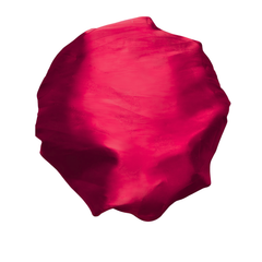 Jolie - Silk Bonnet Large Sleep Cap - Red