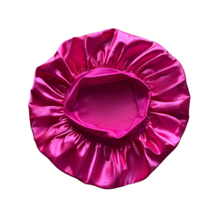 Jolie - Silk Bonnet Large Sleep Cap - Pink