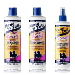 Color Protect Shampoo & Conditioner with Detangler Set (3-Pack)