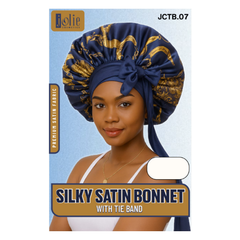 Jolie - Tie Band Silky Satin Bonnet - Pattern