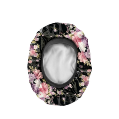 Jolie - Silk Bonnet Large Sleep Cap - Floral