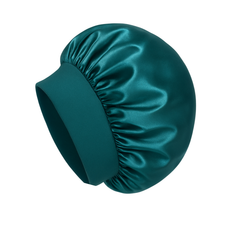 Jolie - Silk Bonnet Large Sleep Cap - Blue