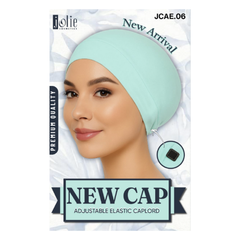 Jolie - Adjustable Elastic Caplord - White