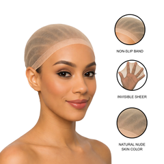 Jolie - Wig Caps Undetectable - White
