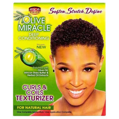 African Pride Olive Miracle Curls & Coils Texturizer