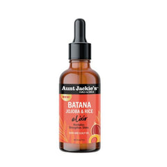 Aunt Jackie's Curls & Coils Batana, Jojoba & Rice Elixir Hair & Scalp Oil 59ml
