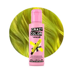 Crazy Color Semi-Permanent Hair Color 77 Caution UV 100ml