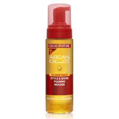 Creme of Nature Argan Oil Style & Shine Foaming Mousse 7oz