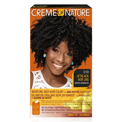 Creme of Nature Moisture-Rich Hair Color C10 Jet Black