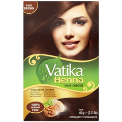 Vatika - Henna Hair Colour Dark Brown 60g