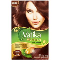 Vatika - Henna Hair Colour Natural Brown 60g
