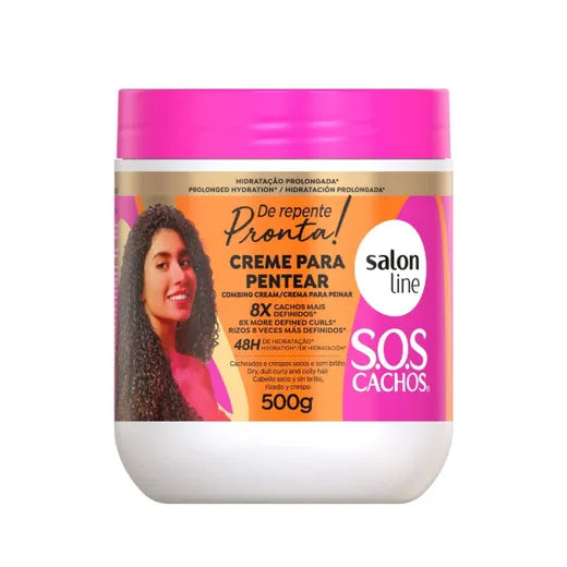 Salon Line SOS Cachos De Repente Pronta Styling Cream 500ml