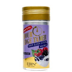 EBIN 24 Hour Edge Tamer Sleek Hair Wax Stick Wild Berry 75g