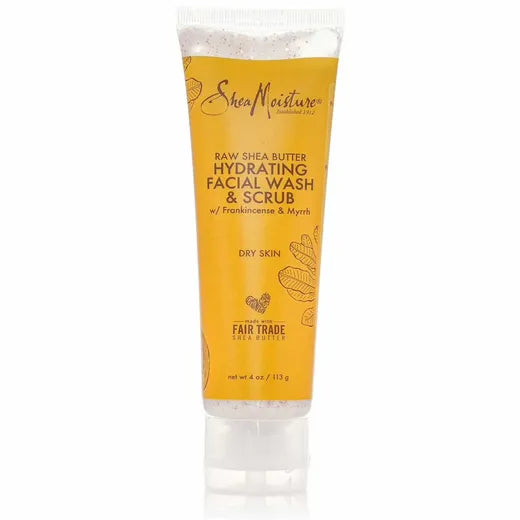 Shea Moisture Raw Shea Butter Hydrating Facial Wash & Scrub 113g