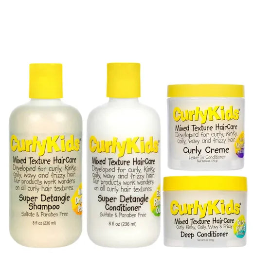 CurlyKids Curl Care Bundle Kit