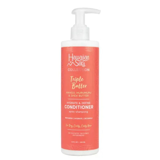 Hawaiian Silky Triple Butter Hydrate & Define Conditioner 354ml