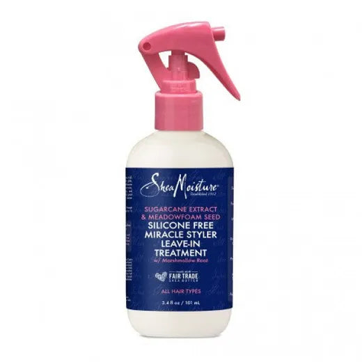 Shea Moisture Sugarcane Extract & Meadowfoam Seed Miracle Styler Leave-In Treatment 101ml