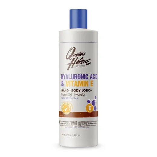 Queen Helene Hyaluronic Acid + Vitamin E Hand + Body Lotion 946ml