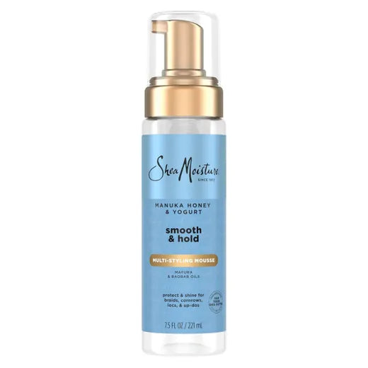 Shea Moisture Manuka Honey & Yogurt Smooth & Hold Multi-Styling Hair Mousse 221ml