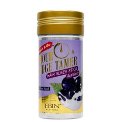 EBIN 24 Hour Edge Tamer Sleek Hair Wax Stick Acai Berry 75g