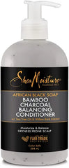 Shea Moisture African Black Soap Bamboo Charcoal Balancing Conditioner 384ml