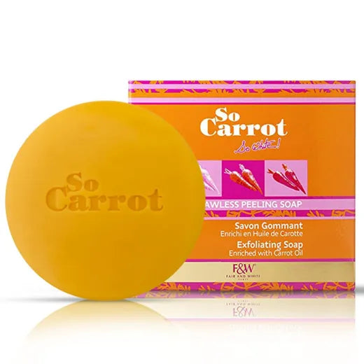Fair & White So Carrot Exfoliating Soap 200g