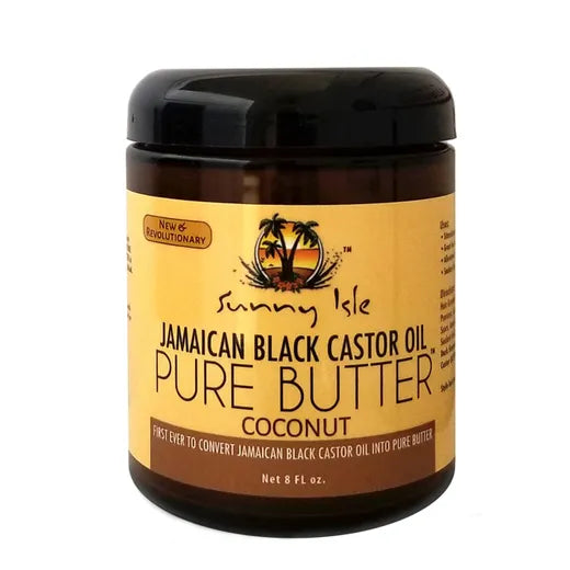 Sunny Isle Jamaican Black Castor Oil Pure Butter Coconut 4oz