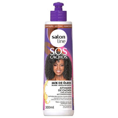 Salon Line S.O.S Cachos Oil Mix Nutritional Curl Activator 300ml