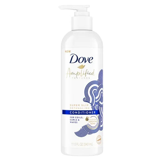 Dove Amplified Textures Super Slip Detangling Conditioner 340ml