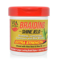 Via Natural Braiding Shine Jelo Extra Strength 454g